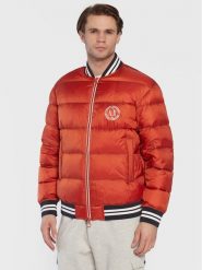 Armani Exchange Kurtka bomber 6LZBL8 ZNWRZ 1498 Pomarańczowy Regular Fit. Brązowe kurtki Armani Exchange, m, bez wzorów, z syntetyku, bez kaptura. Za 819.99 zł.