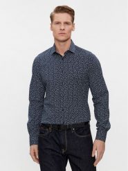 Tommy Hilfiger Koszula MW0MW33836 Niebieski Slim Fit. Niebieskie koszule Tommy Hilfiger, m, bez wzorów, z syntetyku, bez kołnierzyka, bez ramiączek. Za 139.99 zł.