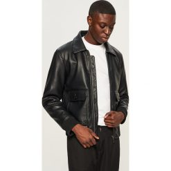 Kurtka pilotka slim fit - Czarny. Kurtki marki B'TWIN. W wyprzedaży za 149.99 zł.