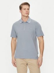 Jack&Jones Polo William 12257315 Błękitny Regular Fit. Niebieskie koszulki polo Jack&Jones, m, bez wzorów, z bawełny, bez kołnierzyka, bez ramiączek. Za 79.99 zł.