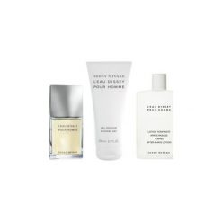 ISSEY MIYAKE L'Eau D'Issey Pour Homme Fraiche Zestaw dla mężczyzn EDT 100ml + Żel pod prysznic 75ml + Balsam po goleniu 50ml. Zestawy kosmetyków marki ISSEY MIYAKE. Za 241.00 zł.