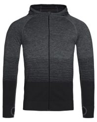 Bluza Sportowy z Kapturem, Szara, Grafitowa, Raglanowe Rękawy, Nylonowa. Szare bluzy z kapturem Stedman, m, bez wzorów, z materiału, z kapturem. Za 157.00 zł.