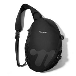 Torba na ramię wodoodporna odblaskowa na tablet 11 cali. Czarne torby na ramię WEST BIKING, bez wzorów, z materiału, na ramię, bez dodatków. Za 248.00 zł.