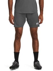 Under Armour Szorty piłkarskie w kolorze szaro-czarnym rozmiar: M. Czarne szorty Under Armour, m, bez wzorów, z materiału. Za 100.99 zł.