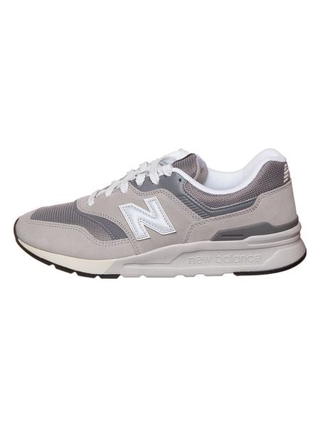 New Balance Skórzane sneakersy "997" w kolorze beżowo-szarym rozmiar: 40,5. Brązowe buty sportowe casual New Balance, bez wzorów, ze skóry, bez zapięcia. Za 271.67 zł.