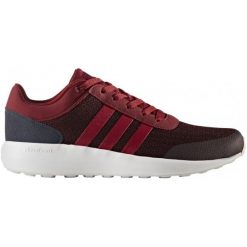Adidas Cf Race Collegiate Burgundy/Collegiate Burgundy/Collegiate Navy 44.7. Czerwone buty do biegania marki Adidas, w paski, ze skóry. Za 199.00 zł.