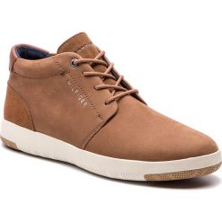 Trzewiki TOMMY HILFIGER - Light Nubuck Lace Up FM0FM01716 Cognac 606. Botki sznurowane marki Tommy Hilfiger. Za 599.00 zł.