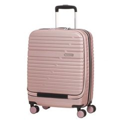 American Tourister Walizka Podróżna Aero Racer 55 Cm Frontloader Różowa. Czerwone walizki American Tourister, bez wzorów. W wyprzedaży za 432.00 zł.