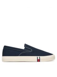 Tommy Jeans Tenisówki Archive Vulc. Y2K Slip On EM0EM01675 Granatowy. Niebieskie trampki Tommy Jeans, m, bez wzorów, bez zapięcia. Za 289.99 zł.