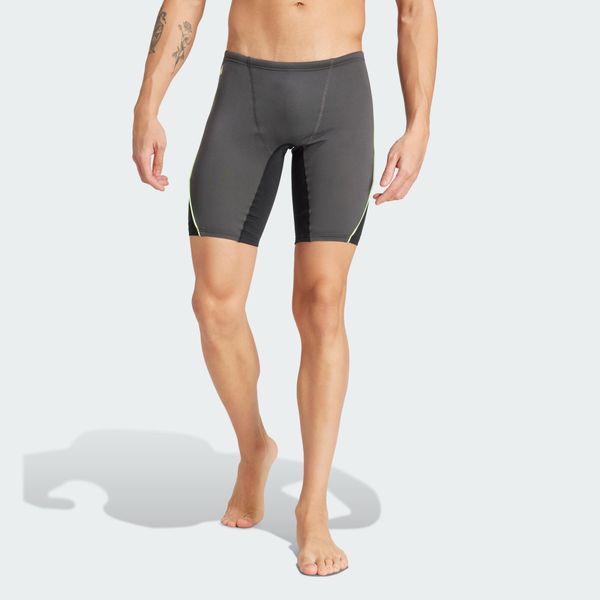 Szorty Performance Swim. Czarne krótkie spodenki sportowe Adidas, s, bez wzorów, z materiału. Za 223.05 zł.
