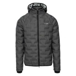Męska Pikowana Kurtka Ocieplana Huel PrimaLoft. Szare kurtki ELBRUS, m, bez wzorów, z puchu, bez kaptura. Za 559.99 zł.
