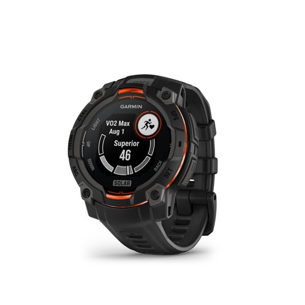 Second Life - Zegarek z GPS Garmin Instinct 3 Solar - Stan Doskonały. Cyfrowe zegarki GARMIN, szklane. Za 1,200.00 zł.