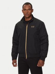 EA7 Emporio Armani Kurtka bomber 8NPB20 PNFZZ 0208 Czarny Regular Fit. Czarne kurtki EA7 Emporio Armani, m, bez wzorów, z syntetyku, bez kaptura. Za 899.99 zł.