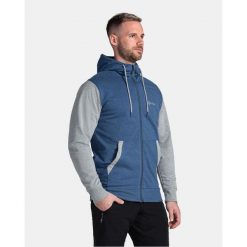 Męska bluza z kapturem Kilpi SEARA-M. Niebieskie bluzy Kilpi, m, bez wzorów, z kapturem. Za 215.49 zł.