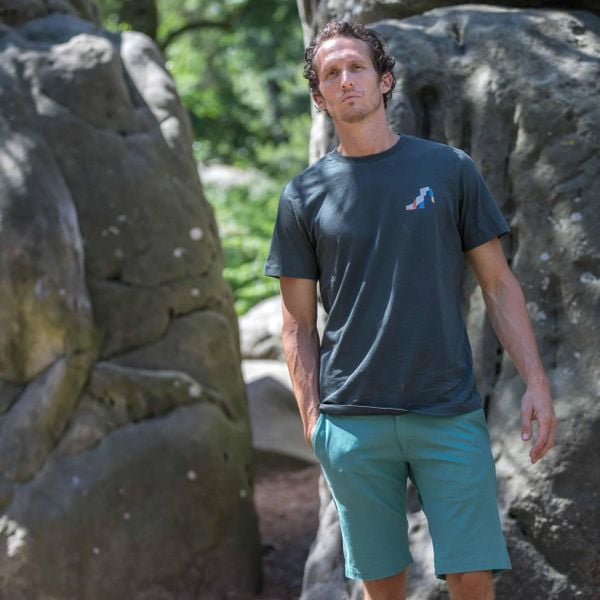 Spodenki chino Snap Climbing. Zielone szorty SNAP CLIMBING, xs, bez wzorów, sportowe. Za 352.50 zł.