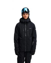 Kurtka śniegowa techniczna dla Mężczyzn PRO PATH STRETCH GORE-TEX® Czarny. Czarne kurtki Quiksilver, m, bez wzorów, z gore-texu, bez kaptura. Za 1,939.99 zł.