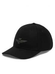 Aeronautica Militare Czapka z daszkiem 262HA1085UCT02333 Czarny. Czarne czapki z daszkiem Aeronautica Militare, bez wzorów, z wełny. Za 214.99 zł.