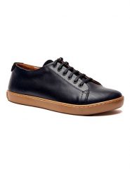 Comfortfusse Skórzane sneakersy w kolorze czarnym rozmiar: 44. Czarne buty sportowe casual Comfortfüße, bez wzorów, ze skóry, bez zapięcia. Za 289.88 zł.