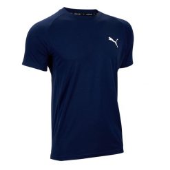 Koszulka krótki rękaw Gym & Pilates męska. Bluzki z długim rękawem Puma, m, bez wzorów, z bawełny, bez kołnierzyka, bez ramiączek. W wyprzedaży za 54.99 zł.