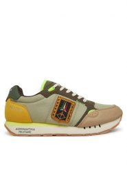 Aeronautica Militare Sneakersy 251SC292CT3547 Zielony. Zielone buty sportowe casual Aeronautica Militare, bez wzorów, z materiału, bez zapięcia. Za 549.99 zł.