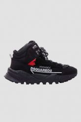 DSQUARED2 Czarne buty Free. Czarne buty sportowe casual Dsquared2, bez wzorów, za kostkę, bez zapięcia. W wyprzedaży za 1,899.99 zł.