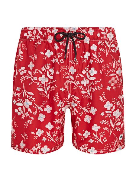 LEE Underwear Szorty kąpielowe "Midas" w kolorze czerwono-białym rozmiar: XL. Białe kąpielówki LEE Underwear, xl, bez wzorów. Za 78.66 zł.