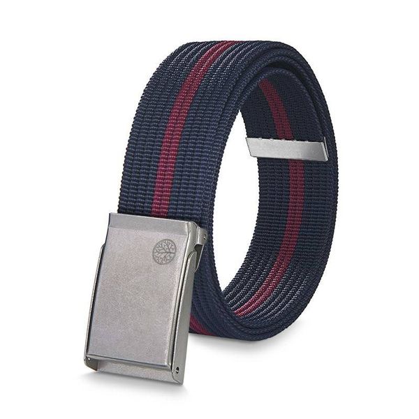 Pasek parciany BETLEWSKI PRC-17_SR-0 L granatowy. Niebieskie paski Betlewski, bez wzorów, z materiału. Za 39.99 zł.