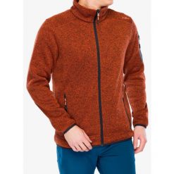 Polar męski CMP Perl Jacket Knitted. Brązowe bluzy z polaru CMP, m, bez wzorów, z polaru, bez kaptura. Za 203.99 zł.