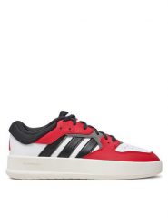Adidas Sneakersy Court 24 ID1249 Czerwony. Czerwone buty sportowe casual Adidas, bez wzorów, ze skóry, bez zapięcia. Za 239.99 zł.