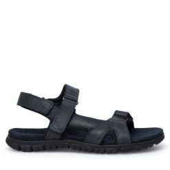 Sandały Lasocki. Niebieskie sandały Lasocki, bez zapięcia. Za 111.99 zł.