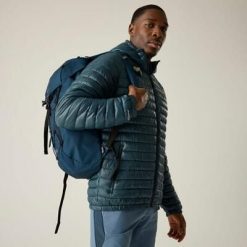 Męska pikowana kurtka Hurden. Niebieskie kurtki Regatta, m, bez wzorów, z poliamidu, bez kaptura. Za 249.99 zł.