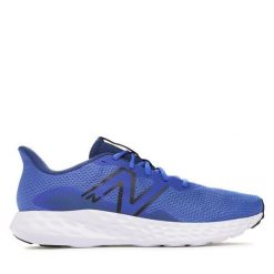 Buty do biegania New Balance. Niebieskie buty do biegania New Balance, bez wzorów, bez zapięcia, do biegania. Za 199.99 zł.