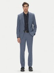 HUGO Garnitur Arti-Hesten253X 50545457 Niebieski Extra Slim Fit. Niebieskie garnitury Hugo, m, bez wzorów, z syntetyku. Za 2,099.00 zł.