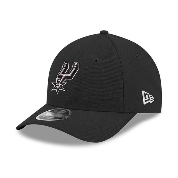 Czapka z daszkiem New Era 9FORTY NBA San Antonio Spurs Team M-Crown 60755485. Czarne czapki z daszkiem New Era, bez wzorów. Za 121.90 zł.