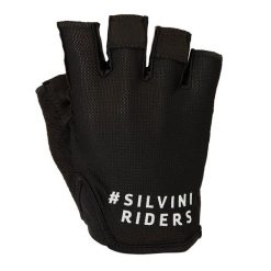 Silvini rękawiczki rowerowe UA2523 Varena – unisex, z odblaskami. Czarne rękawiczki Silvini, bez wzorów. Za 119.99 zł.
