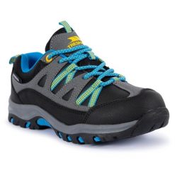 Trespass Gillon Low Cut Ii - Czarne buty unisex o niskim kroju. Czarne buty trekkingowe Trespass, bez wzorów, bez zapięcia. W wyprzedaży za 230.60 zł.