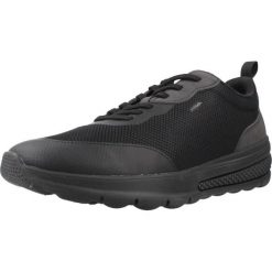 Buty GEOX U ACTIVART Czarny. Czarne buty trekkingowe Geox, bez wzorów, z syntetyku, bez zapięcia. Za 330.99 zł.