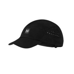 Czapka trekkingowa Speed Cap. Czarne czapki z daszkiem Buff, na lato, bez wzorów, z materiału. Za 139.90 zł.