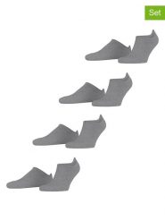 ESPRIT Skarpety-stopki (4 pary) "Active Basic" w kolorze szarym rozmiar: 39-42. Szare skarpety Esprit, bez wzorów. Za 61.31 zł.