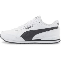 Buty Puma ST Runner V3 L, Mężczyźni. Białe buty do biegania Puma, bez wzorów, z materiału, bez zapięcia, do biegania. Za 441.00 zł.