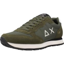 Buty SUN68 TOM SOLID Zielony. Zielone buty turystyczne SUN68, bez wzorów, z materiału, bez zapięcia, trekkingowe. Za 387.80 zł.