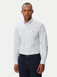 Tommy Hilfiger Koszula Performance MW0MW43430 Niebieski jasny Slim Fit. Niebieskie koszule Tommy Hilfiger, m, bez wzorów, z syntetyku, bez kołnierzyka, bez ramiączek. Za 409.99 zł.