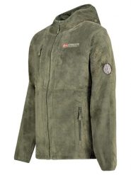 Geographical Norway Kurtka polarowa "Upload" w kolorze khaki rozmiar: M. Brązowe kurtki Geographical Norway, m, bez wzorów, z polaru, bez kaptura. Za 135.49 zł.