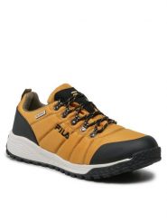 Fila Półbuty Hikebooster Low FFM0167.20010 Brązowy. Brązowe eleganckie półbuty Fila, bez wzorów, z materiału, bez obcasa, bez zapięcia. Za 239.99 zł.