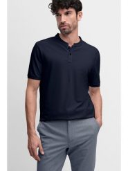 Cinque Koszulka polo ''Cilano'' w kolorze granatowym rozmiar: M. Niebieskie koszulki polo Cinque, m, bez wzorów, bez kołnierzyka, bez ramiączek. Za 89.95 zł.
