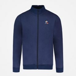 Bluza dresowa sportowa męska ESS FZ Sweat N°4 M. Niebieskie bluzy bez kaptura le coq sportif, m, bez wzorów, z dresówki, bez kaptura. W wyprzedaży za 325.80 zł.