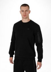Bluza męska Pitbull Seahill. Czarne bluzy bez kaptura PITBULL, l, bez wzorów, z bawełny, bez kaptura. Za 229.00 zł.