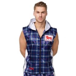 Kurtka Lonsdale Clutton. Niebieskie kurtki Lonsdale, xl, bez wzorów, z poliesteru, z kapturem. Za 363.00 zł.
