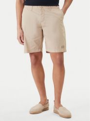 Emporio Armani Szorty sportowe EM000591 AF20428 U6213 Beżowy. Brązowe krótkie spodenki sportowe Emporio Armani, m, bez wzorów, z bawełny. Za 579.99 zł.