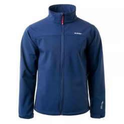 Kurtka męska Softshell Hi-Tec Lingen - granatowa, Rozmiar XXL. Brązowe kurtki Hi-tec, m, bez wzorów, z materiału, bez kaptura. Za 134.99 zł.